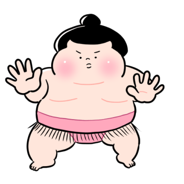 相撲をするアイコン