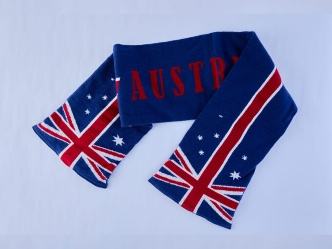 ジャガードマフラー